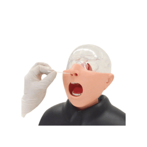 Simulador de recolección de hisopados nasofaríngeos